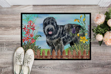 Load image into Gallery viewer, Black Russian Terrier Spring Doormat - 24x36 Decorative Floor Mat – Indoor/Outdoor Rug with Artistic Flair CK1239JMAT