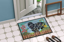 Load image into Gallery viewer, Black Russian Terrier Spring Doormat - 18x27 Decorative Floor Mat – Indoor/Outdoor Rug with Artistic Flair CK1239MAT