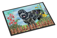 Load image into Gallery viewer, Black Russian Terrier Spring Doormat - 18x27 Decorative Floor Mat – Indoor/Outdoor Rug with Artistic Flair CK1239MAT