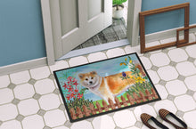 Load image into Gallery viewer, Shiba Inu Spring Doormat - 24x36 Decorative Floor Mat – Indoor/Outdoor Rug with Artistic Flair CK1240JMAT