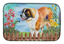Load image into Gallery viewer, Saint Bernard Spring Dish Drying Mat – Absorbent, Artistic Kitchen Essentials CK1241DDM