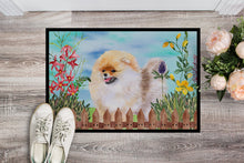 Load image into Gallery viewer, Pomeranian Spring Doormat - 18x27 Decorative Floor Mat – Indoor/Outdoor Rug with Artistic Flair CK1244MAT