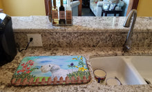 Load image into Gallery viewer, Sealyham Terrier Spring Dish Drying Mat – Absorbent, Artistic Kitchen Essentials CK1246DDM