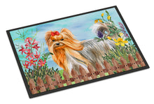 Load image into Gallery viewer, Yorkshire Terrier Spring Doormat - 24x36 Decorative Floor Mat – Indoor/Outdoor Rug with Artistic Flair CK1247JMAT