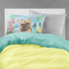 Load image into Gallery viewer, French Bulldog Spring  Standard Pillowcase – Artistic Decorative Front, White Back CK1250PILLOWCASE
