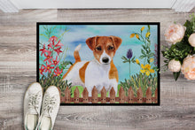 Load image into Gallery viewer, Jack Russell Terrier Spring Doormat - 18x27 Decorative Floor Mat – Indoor/Outdoor Rug with Artistic Flair CK1251MAT