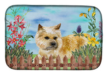 Load image into Gallery viewer, Cairn Terrier Spring Dish Drying Mat – Absorbent, Artistic Kitchen Essentials CK1252DDM