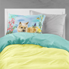 Load image into Gallery viewer, Cairn Terrier Spring  Standard Pillowcase – Artistic Decorative Front, White Back CK1252PILLOWCASE