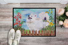 Load image into Gallery viewer, Samoyed Spring Doormat - 18x27 Decorative Floor Mat – Indoor/Outdoor Rug with Artistic Flair CK1253MAT