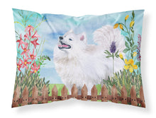 Load image into Gallery viewer, Samoyed Spring  Standard Pillowcase – Artistic Decorative Front, White Back CK1253PILLOWCASE