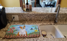 Load image into Gallery viewer, Basenji Spring Dish Drying Mat – Absorbent, Artistic Kitchen Essentials CK1254DDM