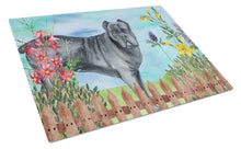 Load image into Gallery viewer, Cane Corso Spring Glass Cutting Boards – Durable, Decorative Kitchen Art Large CK1256LCB