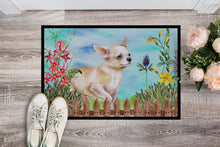 Load image into Gallery viewer, Chihuahua Leg up Spring Doormat - 18x27 Decorative Floor Mat – Indoor/Outdoor Rug with Artistic Flair CK1259MAT