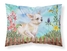 Load image into Gallery viewer, Chihuahua Leg up Spring  Standard Pillowcase – Artistic Decorative Front, White Back CK1259PILLOWCASE