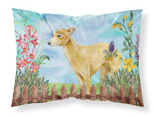 Load image into Gallery viewer, Italian Greyhound Spring  Standard Pillowcase – Artistic Decorative Front, White Back CK1260PILLOWCASE