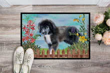 Load image into Gallery viewer, Newfoundland Puppy Spring Doormat - 24x36 Decorative Floor Mat – Indoor/Outdoor Rug with Artistic Flair CK1261JMAT