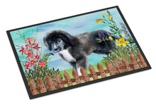 Load image into Gallery viewer, Newfoundland Puppy Spring Doormat - 24x36 Decorative Floor Mat – Indoor/Outdoor Rug with Artistic Flair CK1261JMAT