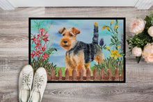 Load image into Gallery viewer, Welsh Terrier Spring Doormat - 18x27 Decorative Floor Mat – Indoor/Outdoor Rug with Artistic Flair CK1262MAT