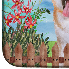 Load image into Gallery viewer, Akita Spring Dish Drying Mat – Absorbent, Artistic Kitchen Essentials CK1265DDM