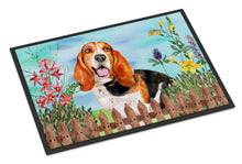 Load image into Gallery viewer, Basset Hound Spring Doormat - 24x36 Decorative Floor Mat – Indoor/Outdoor Rug with Artistic Flair CK1266JMAT