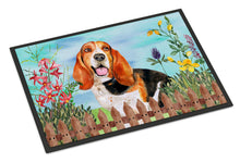 Load image into Gallery viewer, Basset Hound Spring Doormat - 18x27 Decorative Floor Mat – Indoor/Outdoor Rug with Artistic Flair CK1266MAT