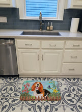 Load image into Gallery viewer, Basset Hound Spring Machine Washable Memory Foam Mat CK1266RUG