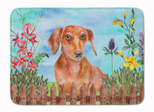 Load image into Gallery viewer, Red Dachshund Spring Machine Washable Memory Foam Mat CK1269RUG