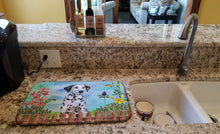 Load image into Gallery viewer, Dalmatian Puppy Spring Dish Drying Mat – Absorbent, Artistic Kitchen Essentials CK1270DDM