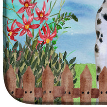 Load image into Gallery viewer, Dalmatian Puppy Spring Dish Drying Mat – Absorbent, Artistic Kitchen Essentials CK1270DDM
