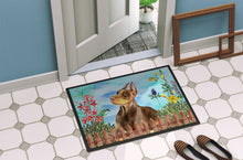 Load image into Gallery viewer, Doberman Pinscher Spring Doormat - 24x36 Decorative Floor Mat – Indoor/Outdoor Rug with Artistic Flair CK1271JMAT
