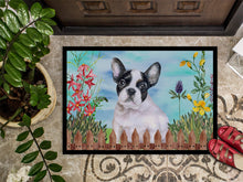 Load image into Gallery viewer, French Bulldog Black White Spring Doormat - 24x36 Decorative Floor Mat – Indoor/Outdoor Rug with Artistic Flair CK1272JMAT