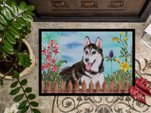 Load image into Gallery viewer, Siberian Husky #2 Spring Doormat - 18x27 Decorative Floor Mat – Indoor/Outdoor Rug with Artistic Flair CK1274MAT