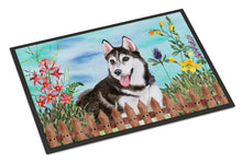 Load image into Gallery viewer, Siberian Husky #2 Spring Doormat - 18x27 Decorative Floor Mat – Indoor/Outdoor Rug with Artistic Flair CK1274MAT