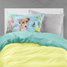 Load image into Gallery viewer, Jack Russell Terrier #2 Spring  Standard Pillowcase – Artistic Decorative Front, White Back CK1275PILLOWCASE