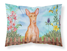 Load image into Gallery viewer, Pharaoh Hound Spring  Standard Pillowcase – Artistic Decorative Front, White Back CK1277PILLOWCASE