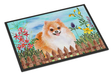 Load image into Gallery viewer, Pomeranian #2 Spring Doormat - 24x36 Decorative Floor Mat – Indoor/Outdoor Rug with Artistic Flair CK1278JMAT