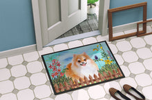 Load image into Gallery viewer, Pomeranian #2 Spring Doormat - 18x27 Decorative Floor Mat – Indoor/Outdoor Rug with Artistic Flair CK1278MAT