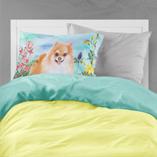 Load image into Gallery viewer, Pomeranian #2 Spring  Standard Pillowcase – Artistic Decorative Front, White Back CK1278PILLOWCASE