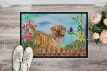 Load image into Gallery viewer, Shar Pei Puppy Spring Doormat - 24x36 Decorative Floor Mat – Indoor/Outdoor Rug with Artistic Flair CK1281JMAT