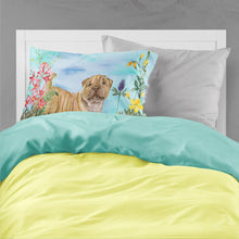 Load image into Gallery viewer, Shar Pei Puppy Spring  Standard Pillowcase – Artistic Decorative Front, White Back CK1281PILLOWCASE