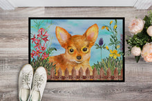 Load image into Gallery viewer, Toy Terrier Spring Doormat - 18x27 Decorative Floor Mat – Indoor/Outdoor Rug with Artistic Flair CK1284MAT