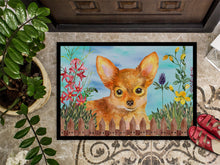 Load image into Gallery viewer, Toy Terrier Spring Doormat - 18x27 Decorative Floor Mat – Indoor/Outdoor Rug with Artistic Flair CK1284MAT