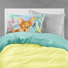 Load image into Gallery viewer, Toy Terrier Spring  Standard Pillowcase – Artistic Decorative Front, White Back CK1284PILLOWCASE