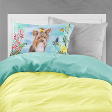 Load image into Gallery viewer, Yorkshire Terrier #2 Spring  Standard Pillowcase – Artistic Decorative Front, White Back CK1285PILLOWCASE