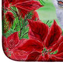 Load image into Gallery viewer, Alaskan Malamute Poinsettas Dish Drying Mat – Absorbent, Artistic Kitchen Essentials CK1287DDM