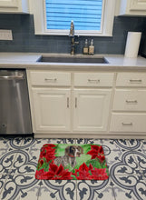 Load image into Gallery viewer, German Shorthaired Pointer Poinsettas Machine Washable Memory Foam Mat CK1290RUG