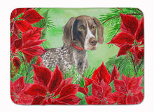 Load image into Gallery viewer, German Shorthaired Pointer Poinsettas Machine Washable Memory Foam Mat CK1290RUG