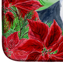 Load image into Gallery viewer, Harlequin Great Dane Poinsettas Dish Drying Mat – Absorbent, Artistic Kitchen Essentials CK1292DDM
