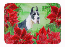 Load image into Gallery viewer, Harlequin Great Dane Poinsettas Machine Washable Memory Foam Mat CK1292RUG