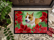 Load image into Gallery viewer, American Staffordshire Poinsettas Doormat - 18x27 Decorative Floor Mat – Indoor/Outdoor Rug with Artistic Flair CK1293MAT
